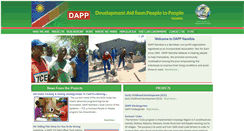 Desktop Screenshot of dapp-namibia.org