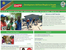 Tablet Screenshot of dapp-namibia.org